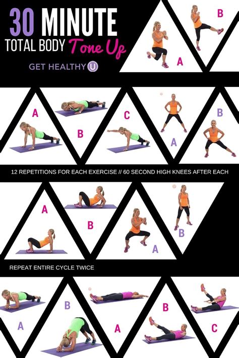 Minute Total Body Workout You Can Do Anywhere Total Body Toning Total Body Workout