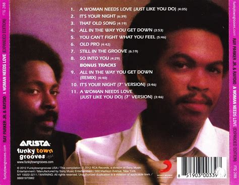 Bentleyfunk Ray Parker Jr And Raydio 1981 A Woman Needs Love