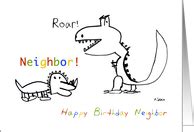 Rogers funny birthday card ▪ 5 x 7 folded greeting card ▪ blank inside ▪ quantity: Birthday Cards for Neighbor from Greeting Card Universe