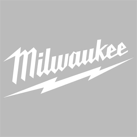 Milwaukee Tools Logo Vinyl Die Cut Decal Made In Usa Etsy