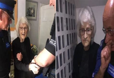 A 93 Year Old Woman Was Wanted To Do This Before She Died But The Police Arrived Newstrack