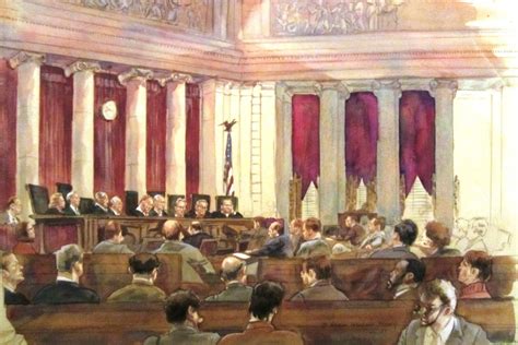Illustrated Courtroom Behind The Canvas Stories Of Courtroom Sketch