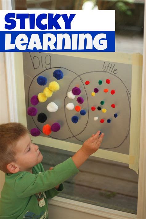 Sticky Learning Toddler Activities Toddler Learning Activities
