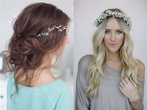 Wedding hairstyles for medium hair may also be styled as stunning updos, charming downdos or cute half updos. Bridesmaid hairstyles 2018: Inspiration, tendencies, tips ...
