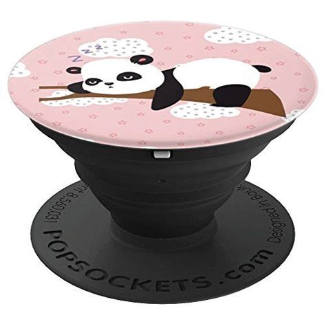 Cute Sleepy Panda Adorable Girly Pretty Artistic - PopSoc... https