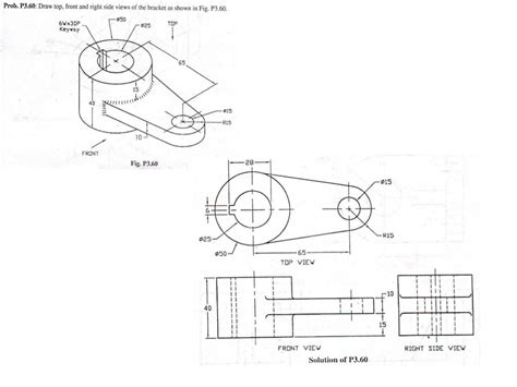 Basic Mechanical Engineering Drawing