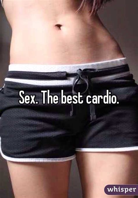 sex the best cardio