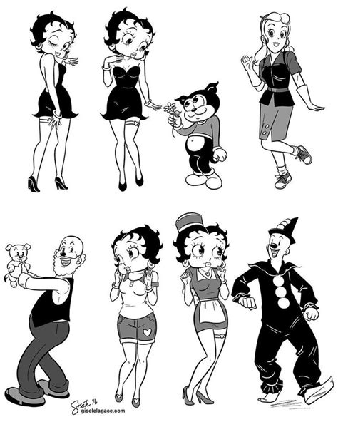 Pin By Shannon Morrison On Betty Boop Collage Old Cartoons Character
