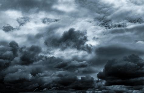 Dark Dramatic Sky And Clouds Background For Death And Sad Concept