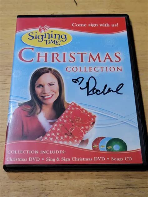 Signing Time Christmas Collection Dvdcd 3 Disc 2014 Oop Sign Language