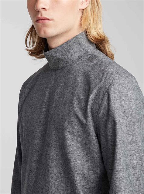 Download Le 31 - Minimalist Mock-Neck Shirt (With images) | Mock ...