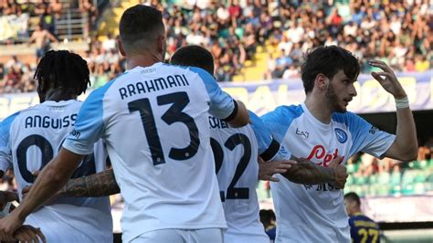 Napoli Khvicha Kvaratskhelia Stars In Win At Verona Tsnca