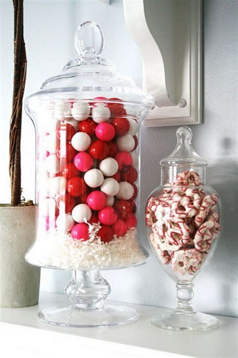 Glass Apothecary Jars Clear Elegant Storage Jar Decorative Candy Buffet