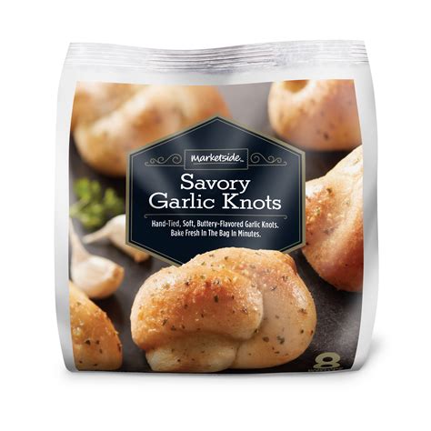 Marketside Savory Garlic Knots 104 Oz 8 Count