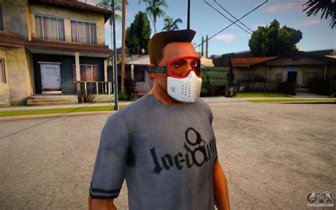 Gta V Trevor Prologue Mask For Cj For Gta San Andreas