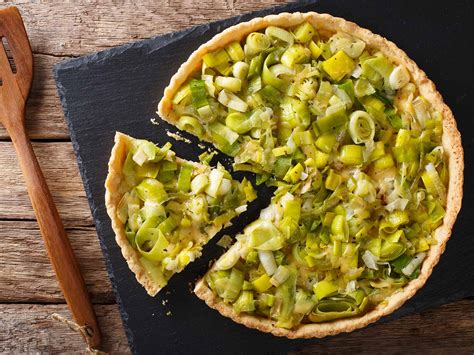 Recette Tarte légère aux poireaux