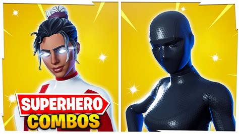 5 New Sweaty Superhero Skin Combos In Fortnite Pros Only Use These Tryhard Combos Youtube