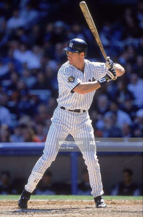 Paul Oneill Of The New York Yankees Stands Ready At Bat During The