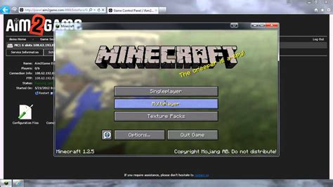 Old Outdated How To Connect To Your Minecraft Server Youtube