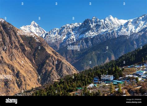 Mount Nanda Devi One Of The Best Mounts In India Himalaya Seen From