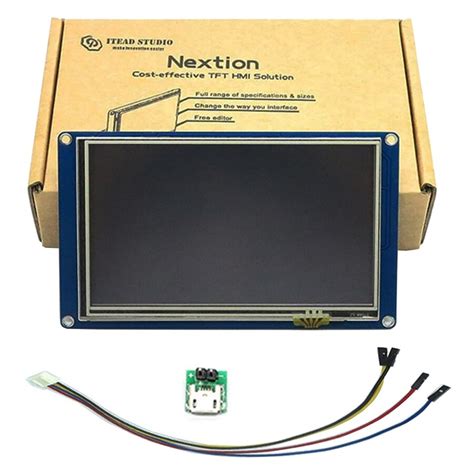 Great savings & free delivery / collection on many items. 5.0 Inch Nextion HMI Touch TFT Lcd Display - 16MB Internal ...