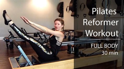 Pilates Reformer Workout Full Body Sequence Youtube