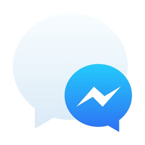 Transparent Facebook Messenger Icon Png