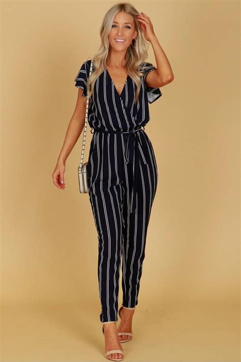 Womensfashionwear Jumpsuit With Sleeves Jumper Outfit Jumpsuits