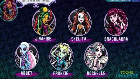 Monster High Games Fang-Tastic Fashion Show Dress Up Game for Girls