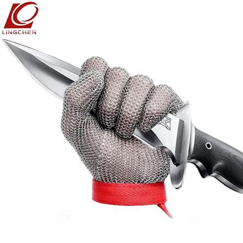 Stainless Steel Wire Safety Gloves 1 Pcs Cut Resistant Metal Mesh