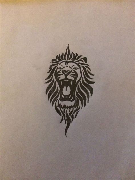 Pin By Kevin Palmer On Ink Tribal Lion Tattoo Mens Lion Tattoo Lion