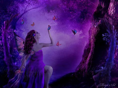 Purple Fairy Fairies Photo 41451758 Fanpop