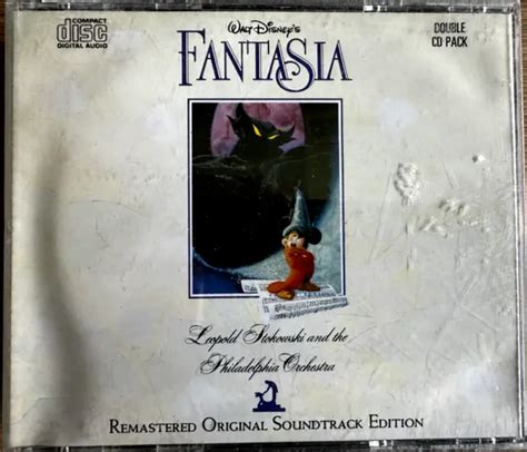 Walt Disneys Fantasia Cd 1990 Remastered Original Soundtrack Edition