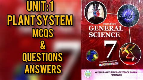 Class General Science Chapter Question Answer Kpk Board New Edition
