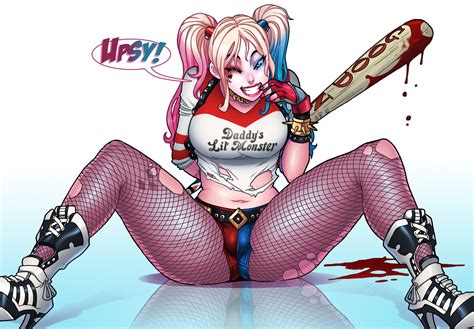 Baggrunde illustration anime kunstværk tegneserie Harley Quinn tegneserier x