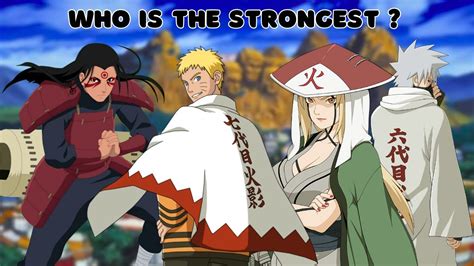 Every Naruto Hokage Ranked By Strength 2024 Update Youtube