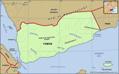 Yemen Physical Features