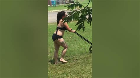 Bikini Mowing Youtube