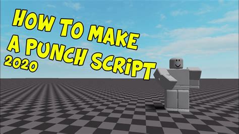 We offer our users free scripts, tools for use in the game, and a wide range of items to make your playing experience even better. How to make a punch script roblox studio - YouTube