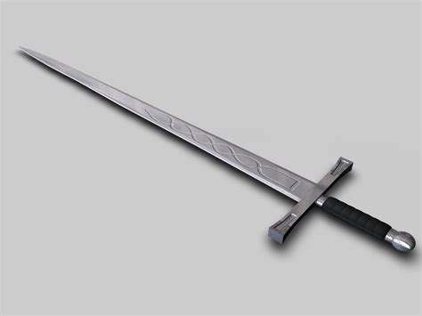 3d Model Basic Sword