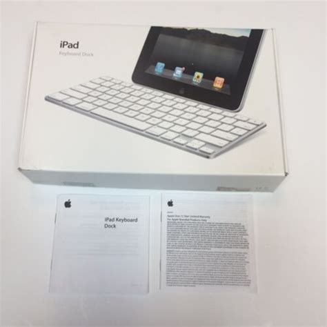 Genuine Apple Ipad Keyboard Dock For 30 Pin Ipad Generation 1 2 3