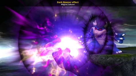 Dark Bowser Effect Super Smash Bros Wii U Mods