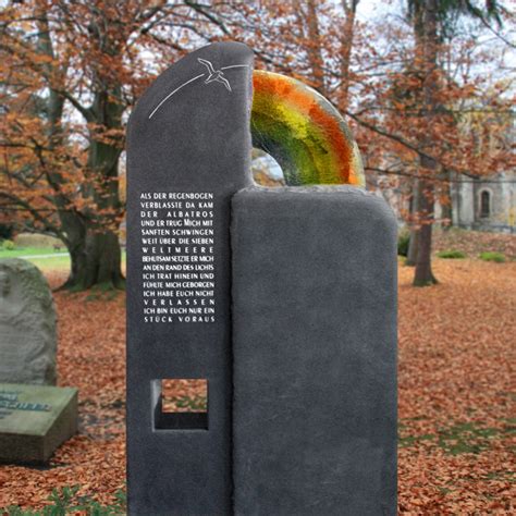 Champagner glas wein regenbogen bevel 2 stücke bunte gläser,kaufen sie von verkäufern aus china und aus der ganzen welt profitieren sie von kostenloser lieferung, limitiere genießen sie ✓. Grabstein »Piana« mit Regenbogen • Serafinum.de