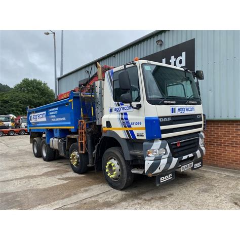 Daf Cf 85 360 8x4 Tipper Grab 2009 Commercial Vehicles From Cj