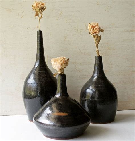 78 Best Images About Black Vases On Pinterest Ceramic Vase Glass