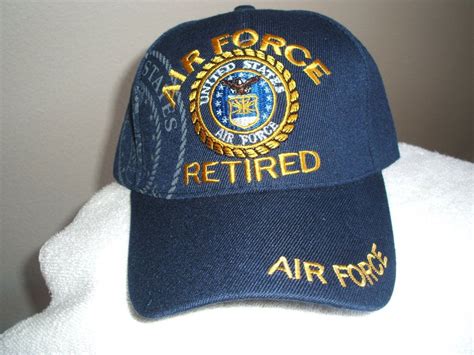 Us Air Force Retired New Blue Ball Cap Air Force Ball