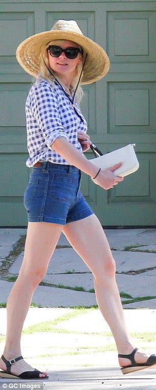 Kirsten Dunst Is Loyal To Her Skin Tight Hotpants As She Undergoes