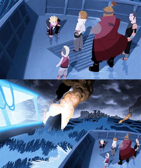 Cornered By The Funato Clan Boruto Is In A Desperate Situation