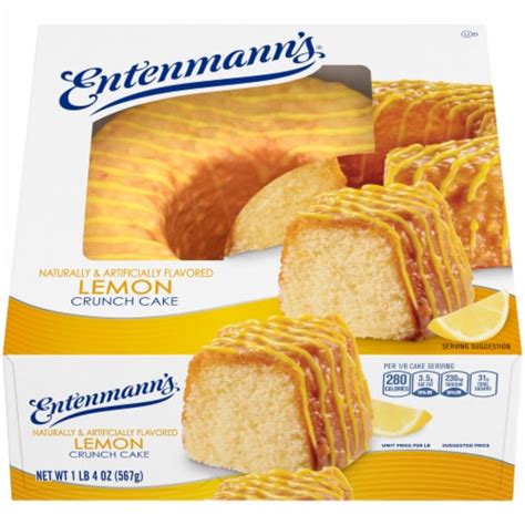 Entenmanns Lemon Crunch Cake 20 Oz Pay Less Super Markets