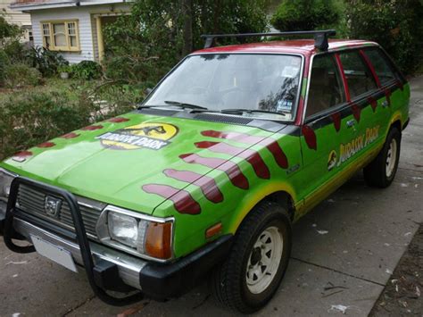 This Custom Painted Jurassic Park Car Is Amazing [pic] Global Geek News